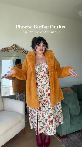 The highly requested part 3 ✨ like last year this was the hardest one for me 😅 who do you think is next? ➡️ #plussizeoutfits #phoebebuffay #phoebebuffayoutfits #falloutfits #winterfashion 