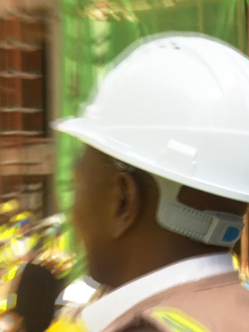 Ati alafu kuna mjamaa anataka kusimamisha hii kazi, President William Ruto during inspection at Wote Affordable Housing Project, Makueni County, 12th November 2025