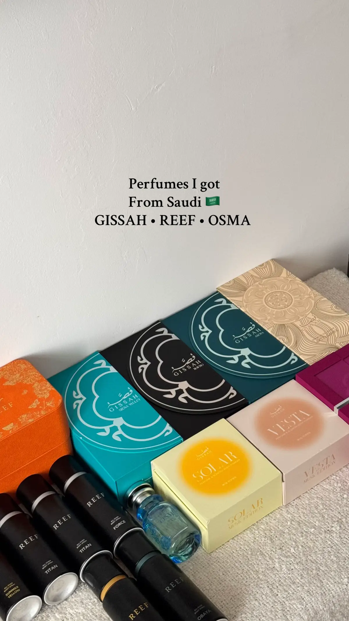 My recent picks up from my latest Umrah Trip, feel free to ask questions!  #gissah #reef #osma #fyp #saudi 