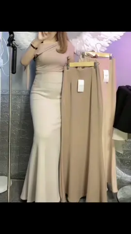 Rok Mermaid Skirt-Rok Duyung Scuba panjang wanita ,rok flare kerja dayli #rokwanita #rokduyung #maxi #midi 