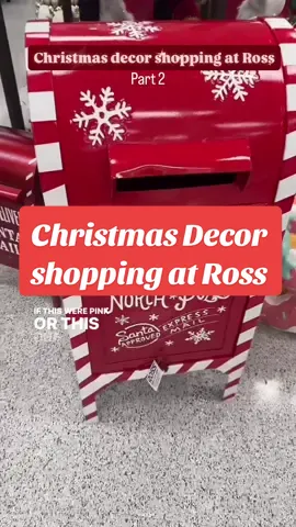 #ChristmasDecor #ChristmasDecorShopping #whitebengaltiger @Ross Dress for Less 