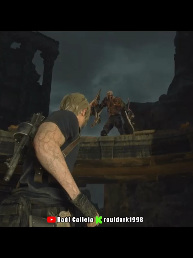 Resident Evil 4 Remake contra Krauser