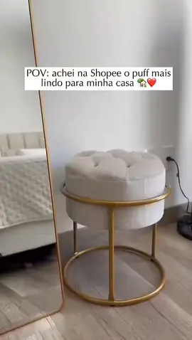 🌸✨ Dê um toque moderno e charmoso ao seu cantinho✨🌸! O Puff Banqueta de Ferro com Argola é perfeito para decorar quarto, sala, penteadeira ou qualquer ambiente que mereça estilo e conforto. 💖 💗 Preço: R$93,17 🚚 Envio imediato para você receber rapidinho e começar a decorar! 🌷 Deixe seu espaço mais elegante, moderno e acolhedor! 🔗 Compre agora na Shopee https://s.shopee.com.br/7V8Wfg8KO1 #DecoraçãoFofo #PuffBanqueta #AmbientesModernos #CantinhoDosSonhos #Shopee  