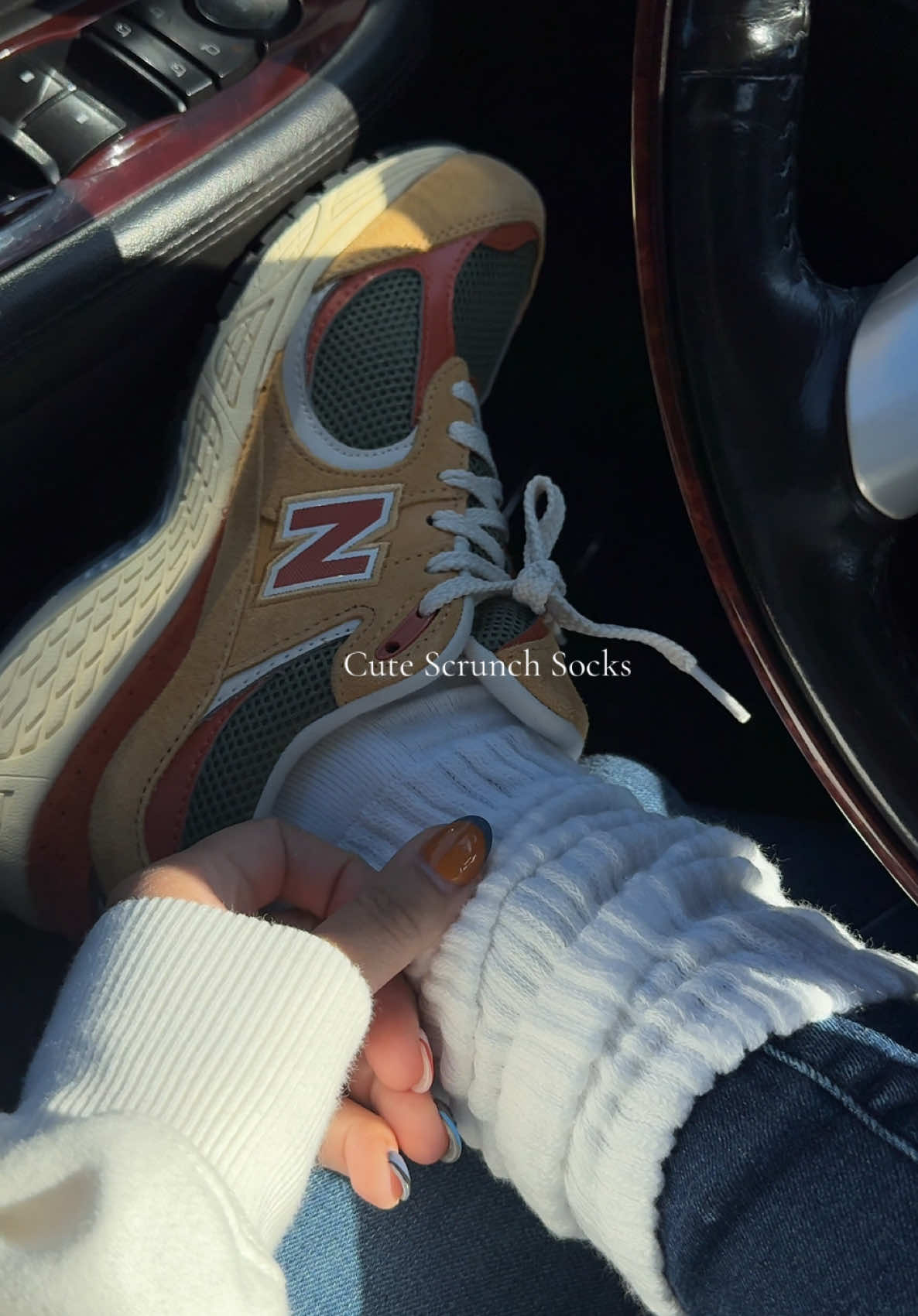 Cute scrunch socks perfect for those sneakers #tiktokshopcreatorpicks #pinterestgirl #pinterestoutfit #falloutfit 