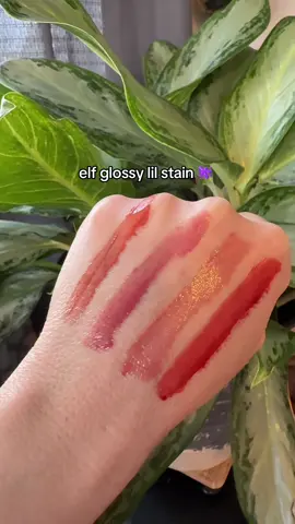 Elf glossy Lip Stain #elfcosmetics #tiktokshopblackfriday #tiktokshopcybermonday #giftsforher 