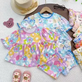 Tay Ngắn Quần Dài cho bé gái #mới from xinh êu quá mấy chị ơi #tole #mặcđẹpmỗingày 