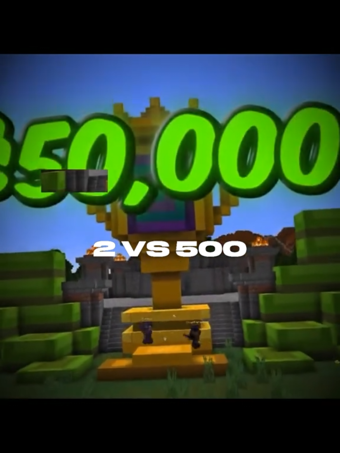 ✨2 VS 1000✨ БРАТЬ ОТМЕТКОЙ! #minecraftlegends #Minecraft #edit #clownpierce #editminecraft 