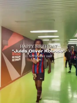 Happy Birthday Jules Oliver Kounde 🥳❤️💙🥳Felices 27🥺🎂