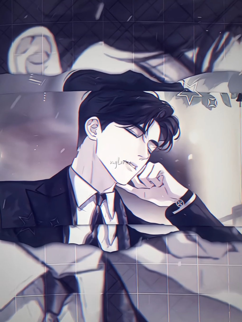 :你只管闪耀，我来为你挡风遮雨。 