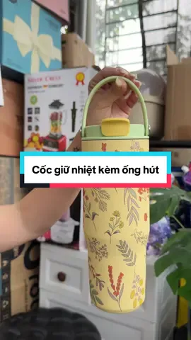 Cốc giữ nhiệt có quai xách cao cấp tiện lợi #thuythothe #xuhuong #xuhuongtiktok #cocgiunhiet #cocgiunhietcoffee 
