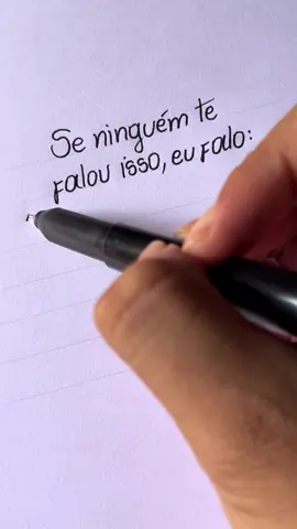 Você é uma pessoa incrível ❤️