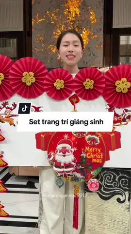 Set trang trí giáng sinh đủ các phụ kiện #trangtrigiangsinh #settrangtrigiangsinh #phukientrangtrinoel #ngocngannga 