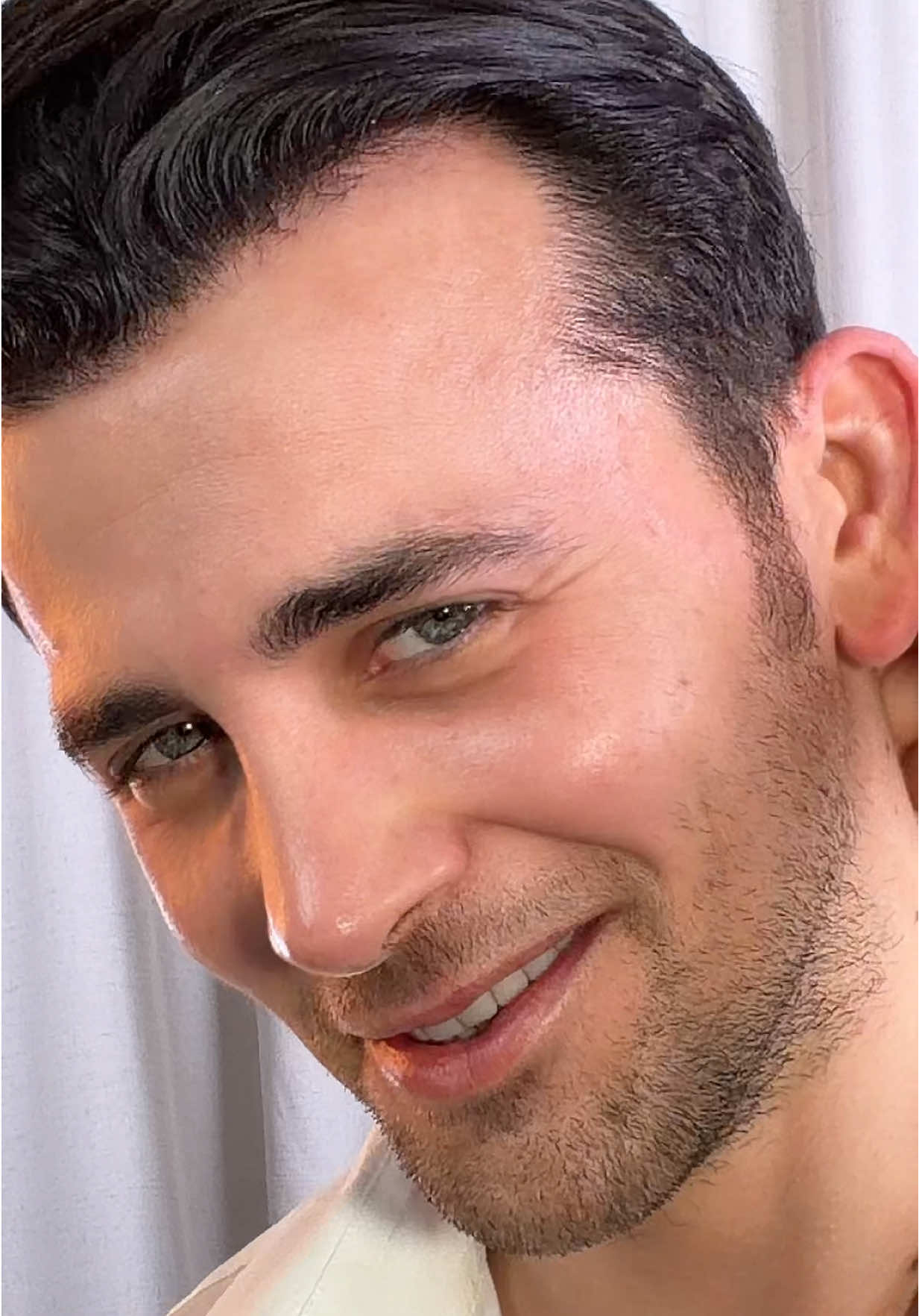 Today I tried a new hairstyle