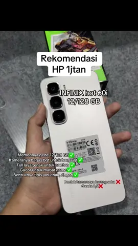 #infinixhot60i #hpmurah #hp1jutaan 