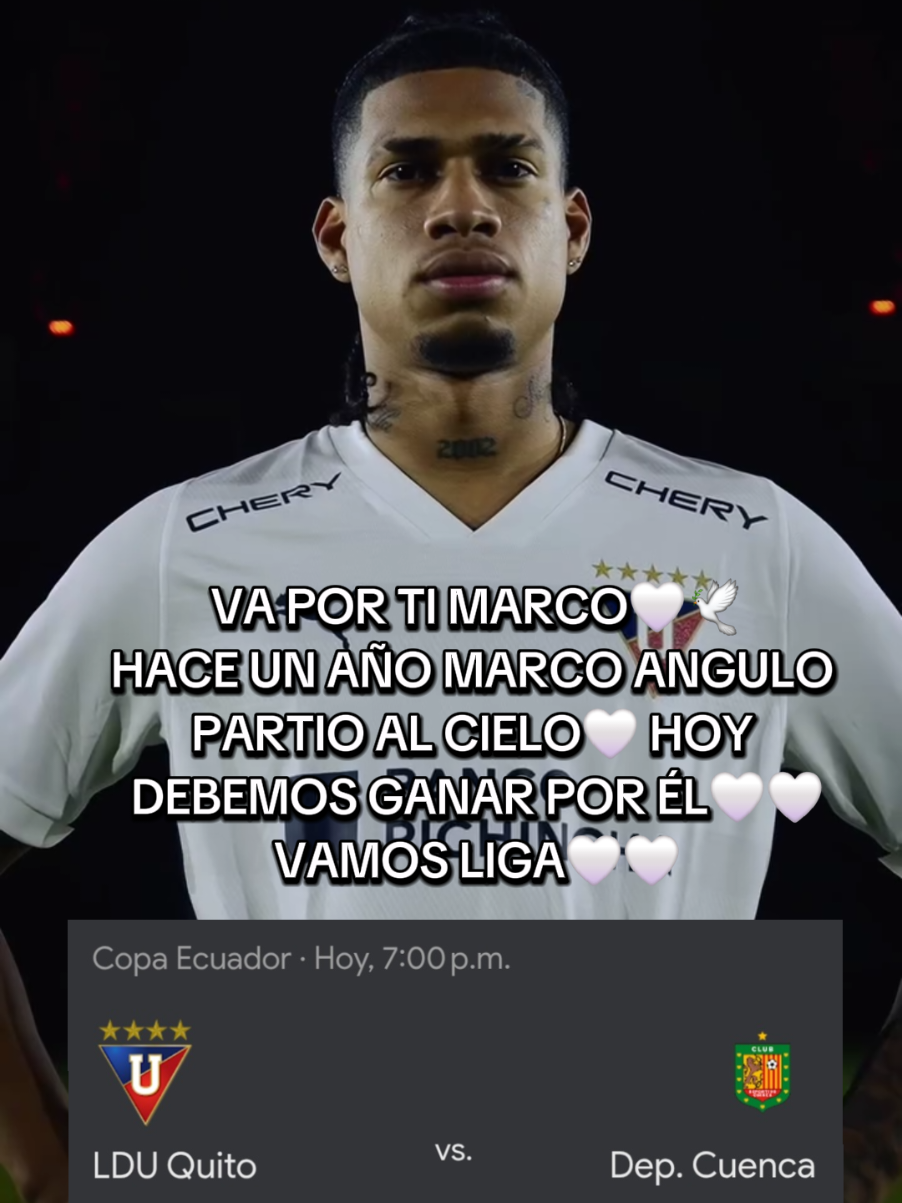 HOY JUEGA LIGA: Liga Deportiva Universitaria vs Deportivo Cuenca. Copa ecuador - Cuartos de Final #ligadeportivauniversitaria #ligavscuenca #deportivocuenca #ligadequito🇦🇹 #vaportimarco 