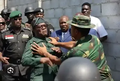 wike and the military man settling their beefs in marshal law #wike #content #viral 