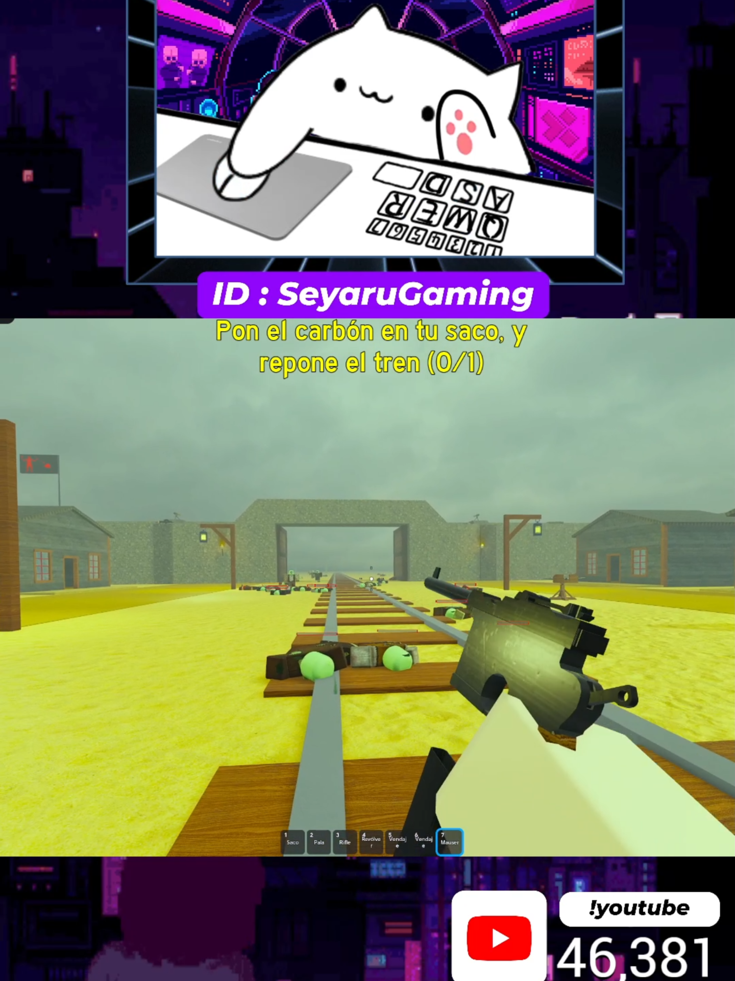 Pasando Dead Rails Volando #roblox #deadrails #rielesmuertos #seyaru