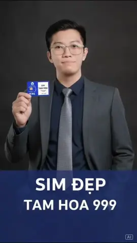 Sim Tam Hoa 999 – Số đẹp, dễ nhớ, phong thuỷ thịnh vượng 🌟 #simnhaan #simtamhoa #vinaphone #sodep #simvip 