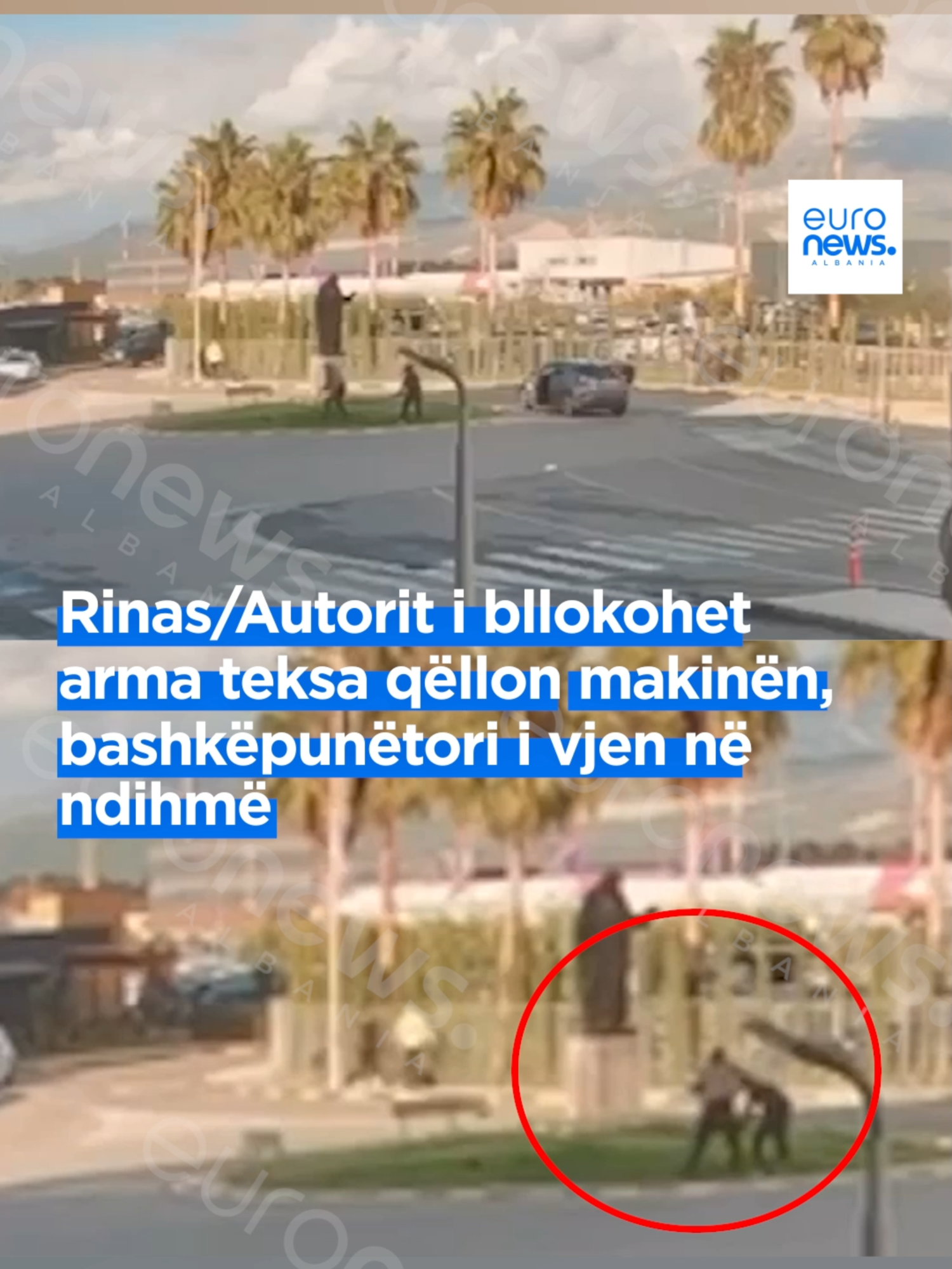 Pamje të reja nga atentati tregojnë momentin kur automjeti i Gilmando Danit u qëllua pranë Rinasit. Tre persona qëlluan nga një automjet tjetër, ndërsa më pas një person i tretë qëlloi sërish drejt makinës për t’u siguruar për vdekjen e shënjestrës.#fyp #fy #viral #viraltiktok #videoviral #euronewsalbania
