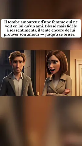 Il tombe amoureux d’une femme qui ne voit en lui qu’un ami. Blessé mais fidèle à ses sentiments, il tente encore de lui prouver son amour — jusqu’à se briser. #sentiment #couple #amour #goviral #SmallBusiness 