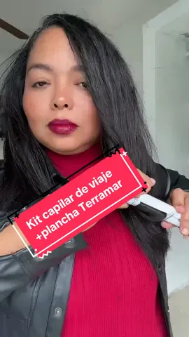 Kit capilar edición de viaje más plancha de regalo 🎁 de Terramar ##kitcapilardeviaje #kitcapilarterramar #cudsdocapilar#terramar#