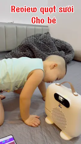 Review quạt sưởi cho bé #quatsuoizlife #quatsuoichobe #quatsuoiam #xuhuong #muadonglanh 