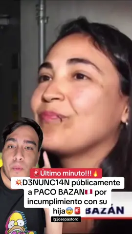 #greenscreen Esto mencionó en Arriba mi Gente!!!🚨🔥Ig:josepastord💥 #pacobazan #peruanos #fyp 