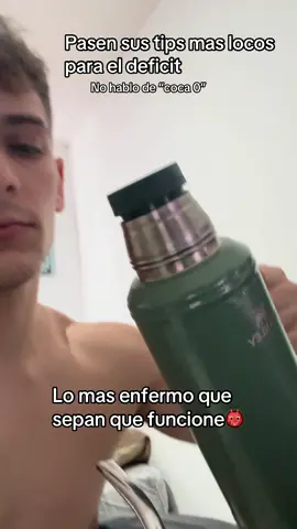 2 termos de mate al fallo #hambre #GymTok 