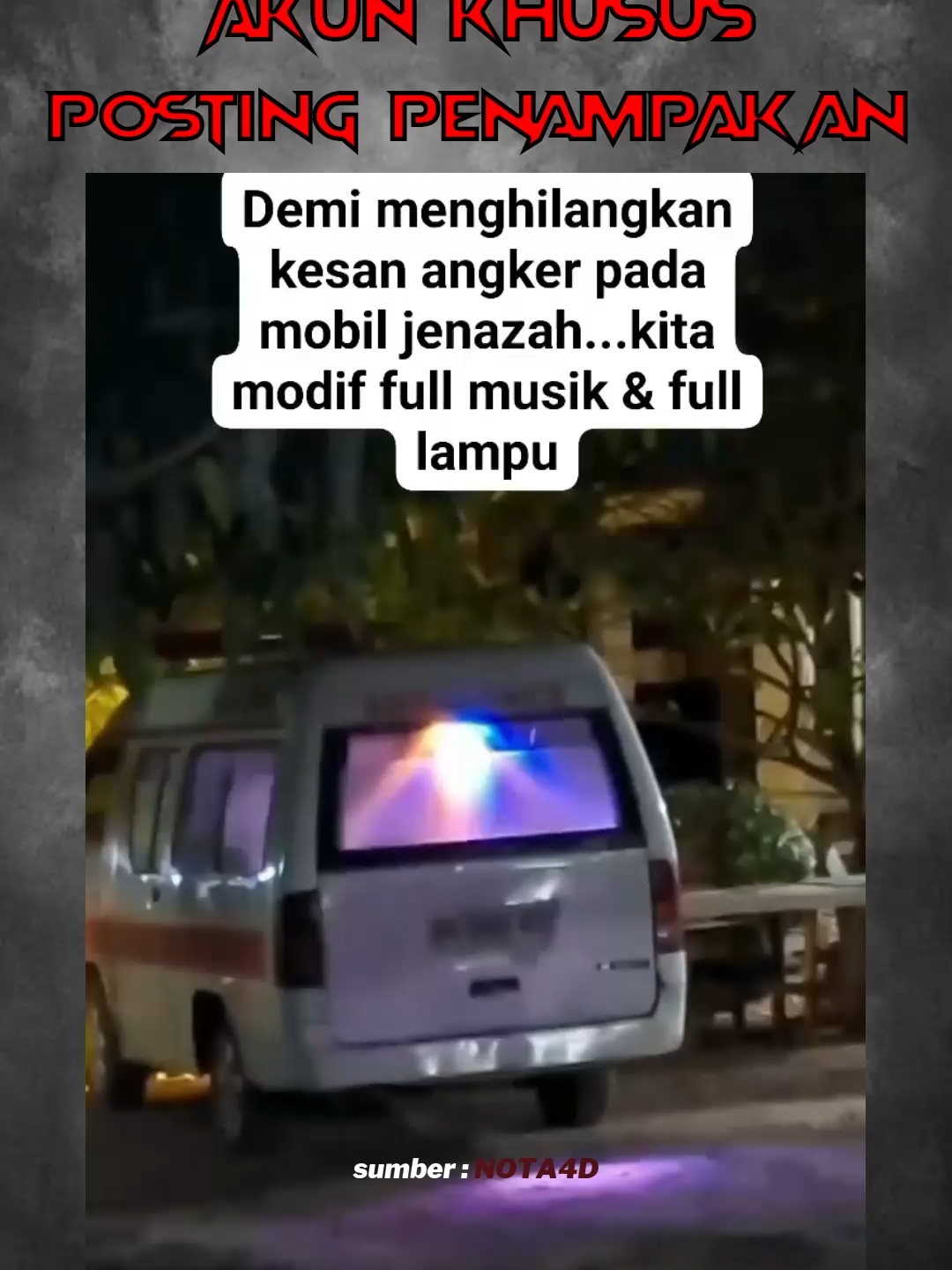 Katanya biar nggak serem, malah makin ramai… soalnya penumpangnya nambah tanpa diajak. 😏 . . Bantu suport & follow ya temen