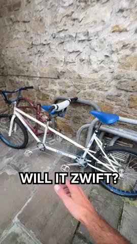 Will THIS Zwift? 🤪 #gcn #zwift #bmx #bikes