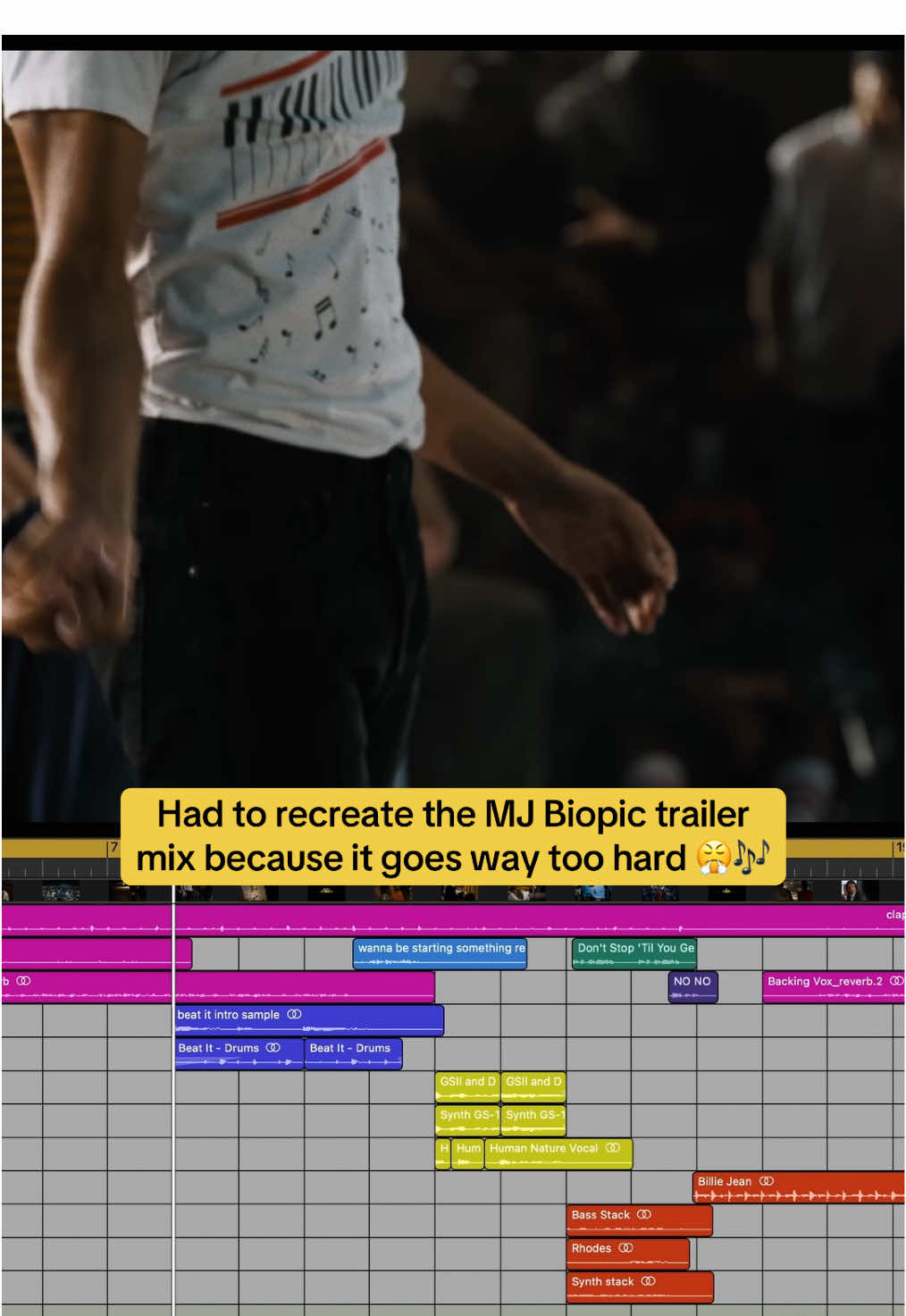 How did I do? Can’t wait for this movie in 2026! @michaeljackson @lionsgate @universalpictures #MJBiopicMix #MJMix #MusicEditor #EPMixes 