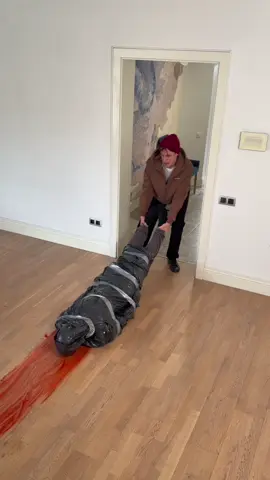 No one in the video was harmed by Karina 😵 (fake blood)