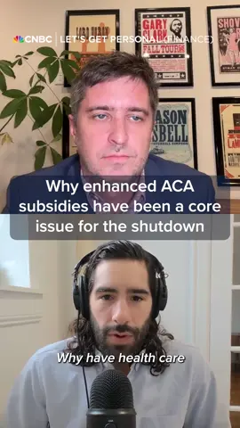 Why have enhanced #ACA subsidies been a core issue of the government shutdown negotiations? 