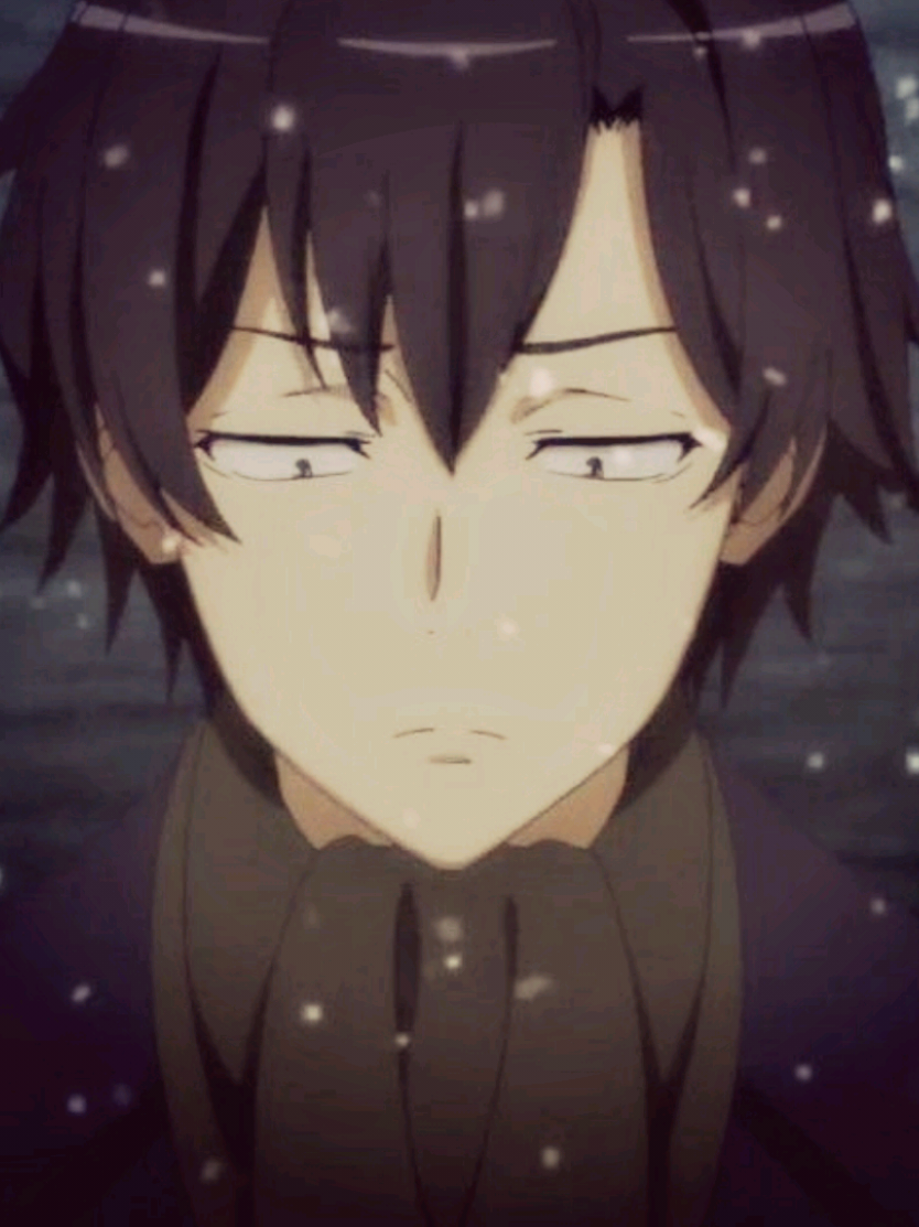 Did really boys don't cry? #anime #romanceanime #oregairu #hachimanhikigaya #foryou 