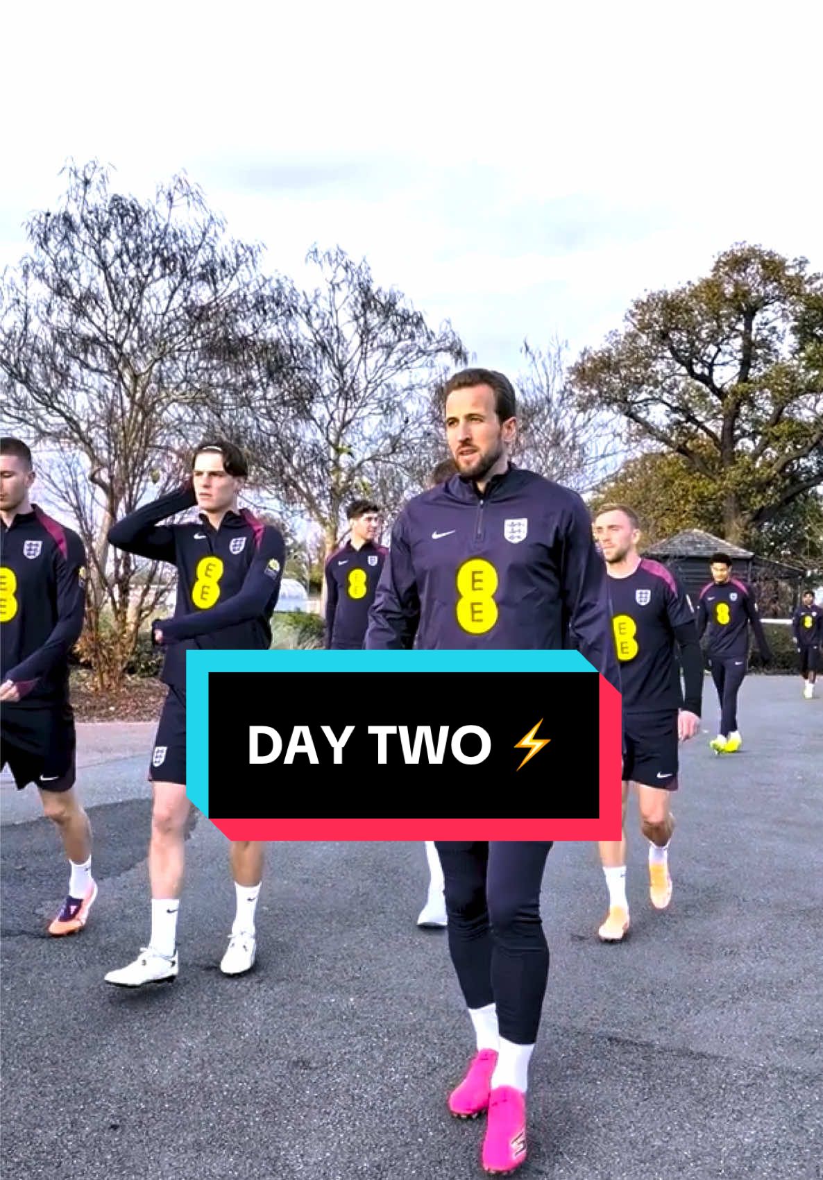 Amping up the energy ⚡️ #england #threelions 