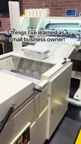 Being a Small Business owner is not for the weak! #upresstransfers #entrpreneur #smallbusinessowner #dtfprinter 