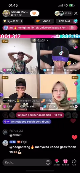 Ketua lagi gacor😁 @Forlan Rivaldo @Another side of Kkajhe @Keeganteng🔥 