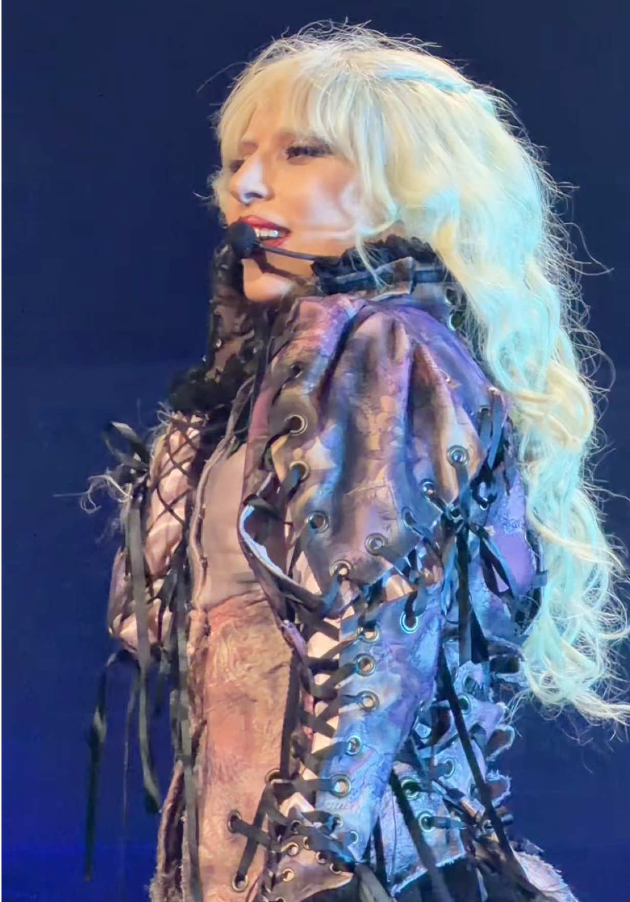 @ladygaga performing Applause on ARTPOP’s 12th anniversary in Antwerp 🔵 #ladygaga #ARTPOP #mayhemball #concert #mayhem