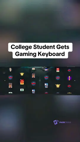College Student Gets Gaming Keyboard