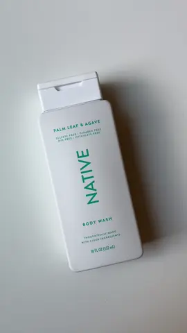 @influenster @Native  my new favorite body wash! it smells so clean and fresh 🫧 #complimentary #GiftedbyNative #PalmLeaveAgaveBodyWash