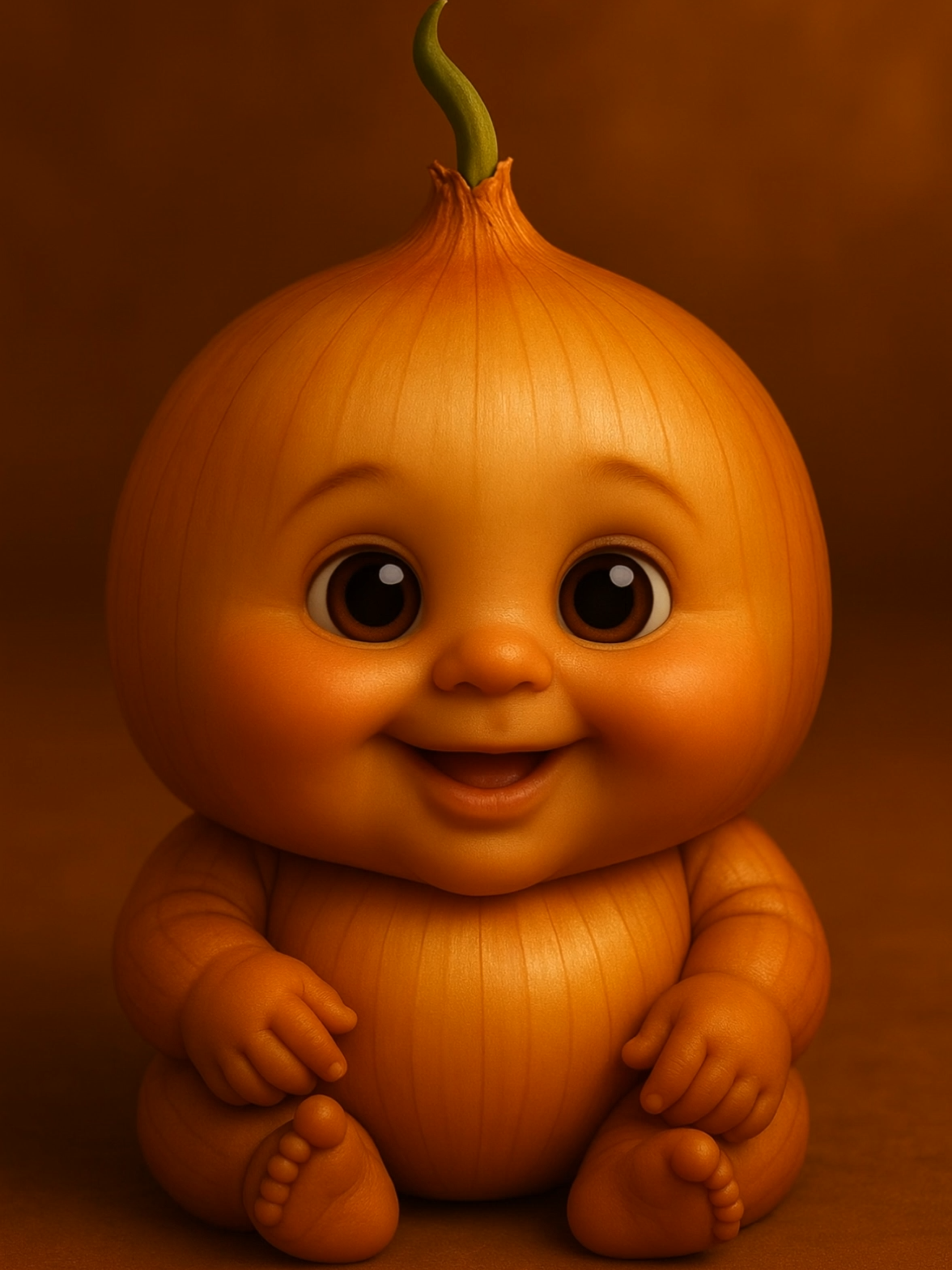 Little Onion Baby#fyp #foryou #viral #trend #cutebaby #3dcharacter #pixarstyle #cute