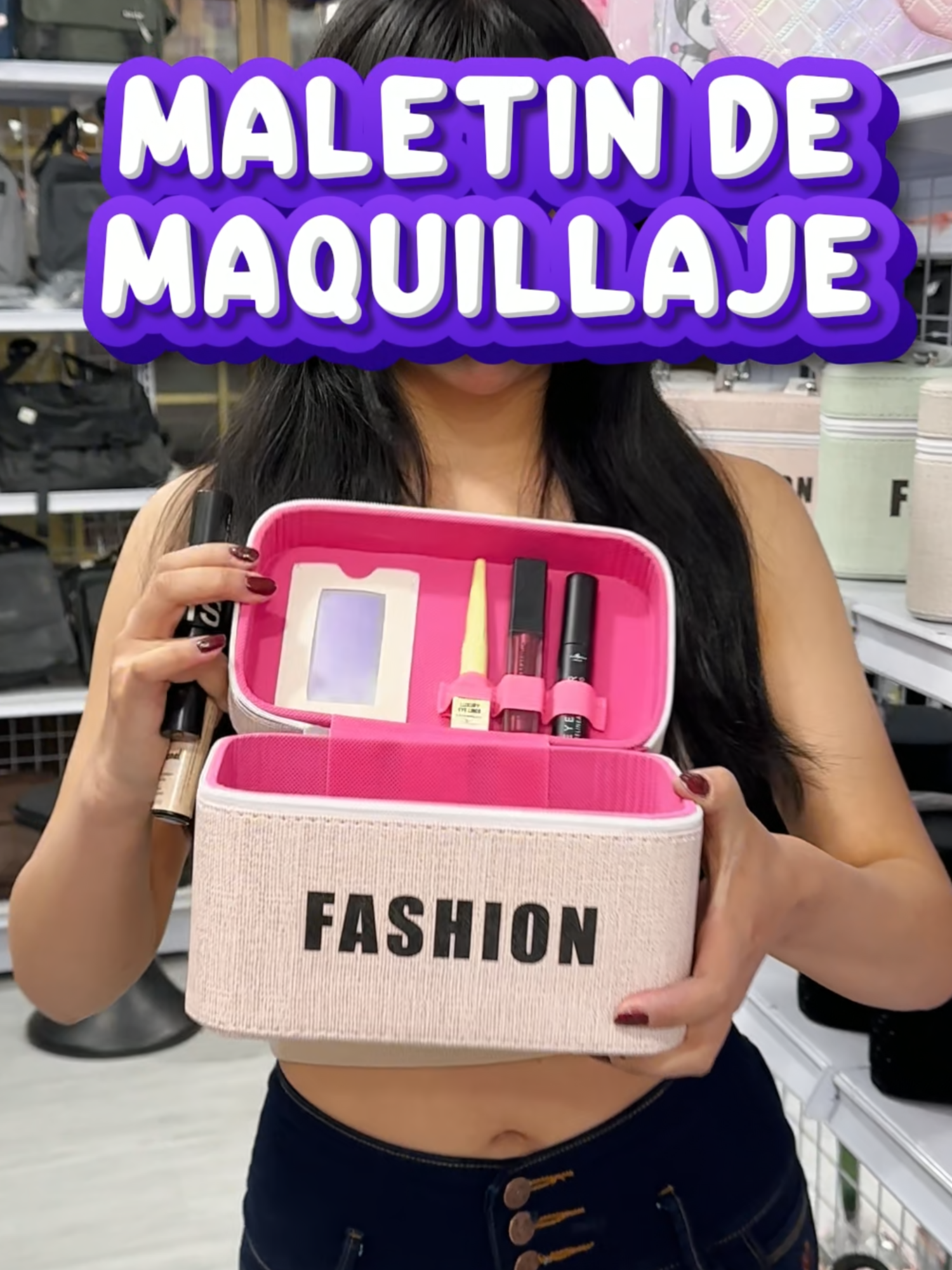 MALETIN DE MAQUILLAJE 🎀🥰 #trendyshop #productosvirales #maletindemaquillaje #lapaz_bolivia🇧🇴 #bolivia🇧🇴