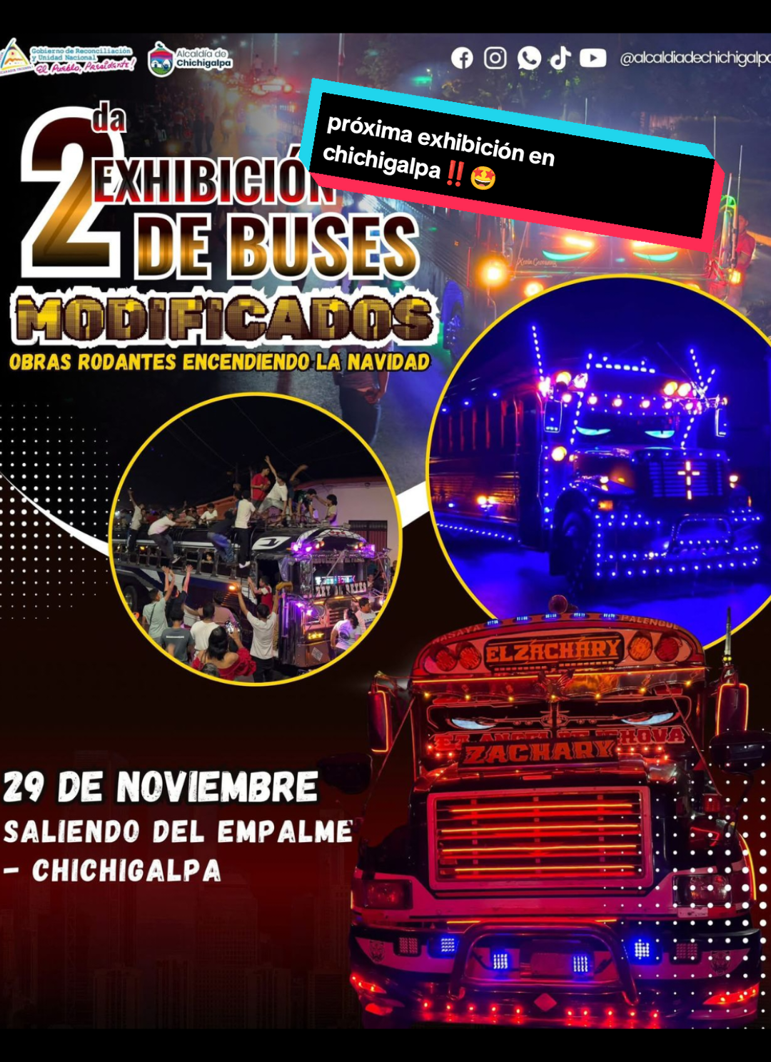 próxima exhibición de buses‼️🤩 @𝒢𝓊𝓏𝓂𝒶𝓃.⚡️ @Hanzel Escoto Jr @Transporte TITI @𝒮𝓉𝑒𝓋𝑒𝓃.✝️ @user6802588327001 @Anielka Alvarado @️ ༒☬Ťhë_Jäřëđ☬ @Transporte ESCOTO VEGA @Erick  Escoto Vega @Erick Escoto Jr @Transp.SanJorge @𝘿𝙖𝙫𝙞𝙙. @H 📷 #busesnicass🛣🇳🇮 #amorporlosbuses💫🚍🧿☘ #grababuses😎 