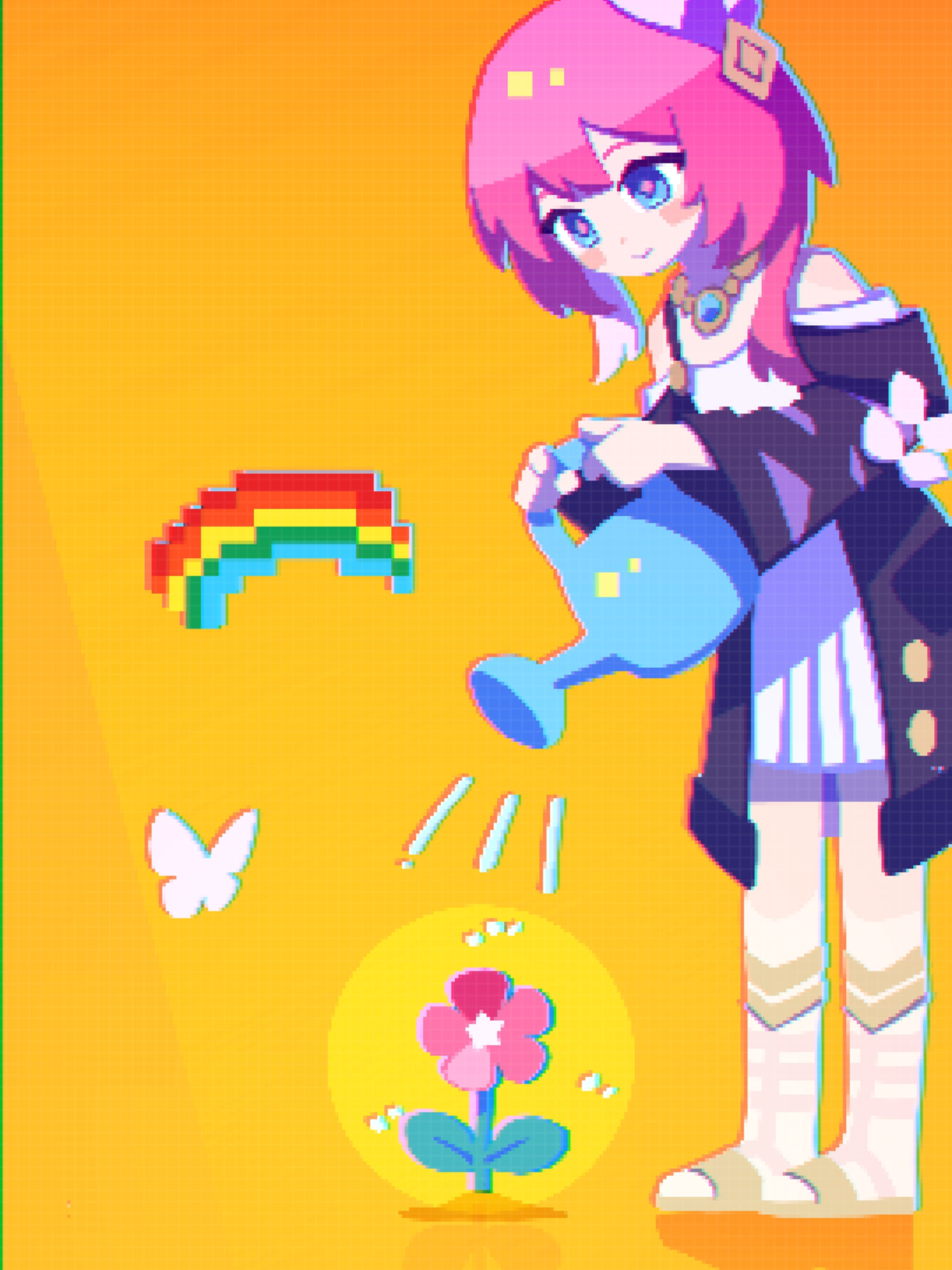 Bloom #HonkaiStarRail #Cyrene #HonkaiStarRailPartner #animation Animated Cyrene in her different forms!