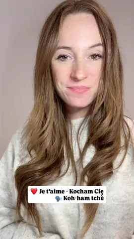 C’est tout LOVE par ici ! 😍 Alors on fait quoi en prochaine vidéo ?  #kochamcie #nauczycielka #polskitiktok #apprendrelepolonais #polonaise 