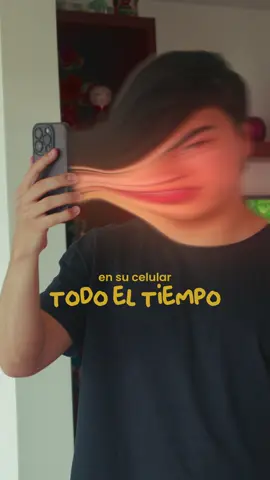 Ese amigo/a adicto al celular. 