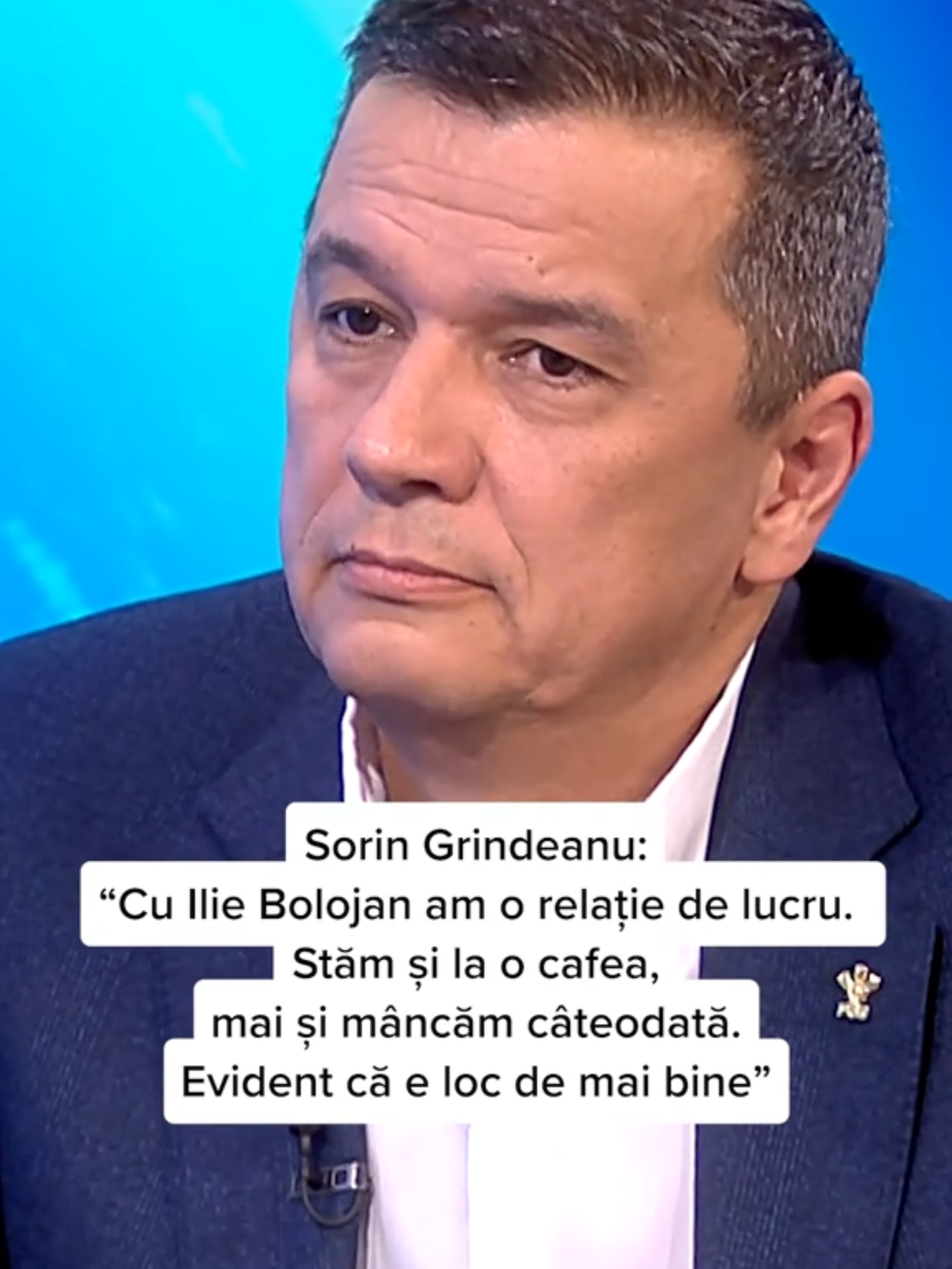 „De lucru” – așa descrie liderul PSD, Sorin Grindeanu, relația cu premierul Ilie Bolojan, partenerul său de coaliție. Grindeanu recunoaște, totuși, că vorbește des cu șeful Guvernului. 