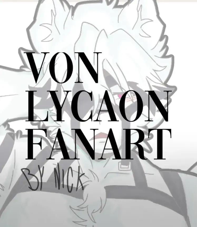 I love him so much omg, help I'm obsessed#fanart #vonlycaon #zzz #zenlesszonezero #art 