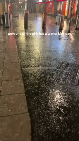 Just another day in paradise.                   #winter #rainstorm #foryoupagе #cardiff #Wales @Emily May 