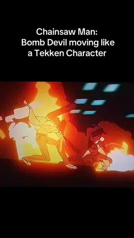 Music reminded me alot of Tekken 🤣 #chainsawman #bombdevil #rezearc #tekken #movie 